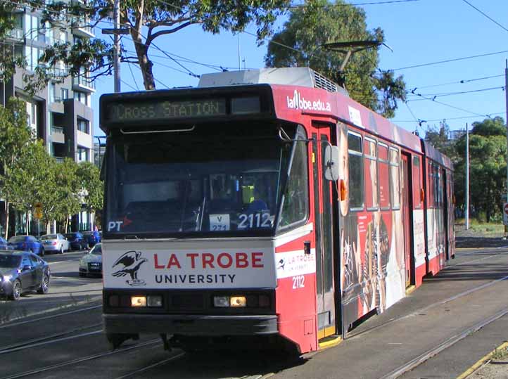 Yarra Trams Class B La Trobe Uni 2112